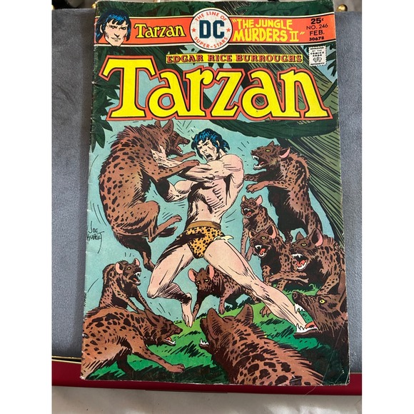 DC Comics 1976 Tarzan The Jungle Murders II 244 Comic Book - Picture 1 of 4